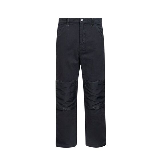 Oamc Peacemaker Men Black Cotton Denim Workwear Jeans